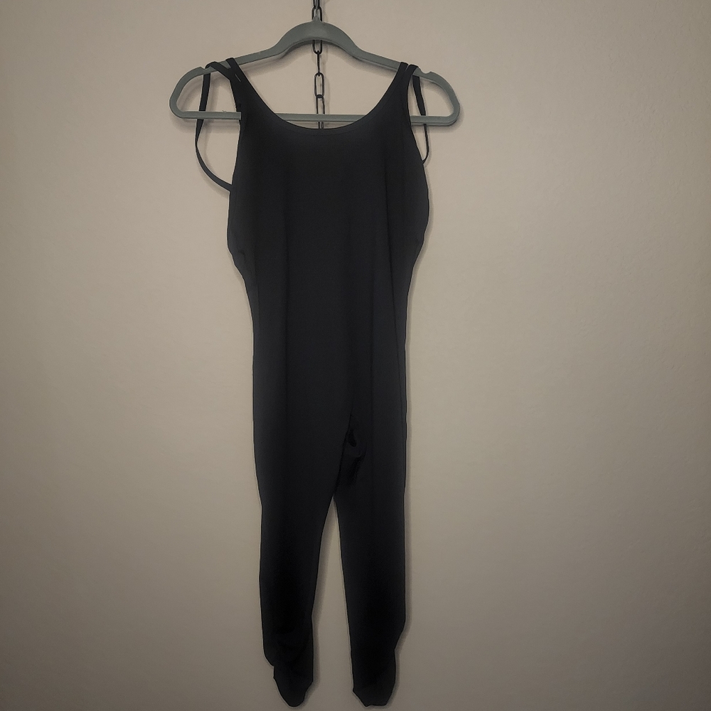 Women's Black Unitard, size Small